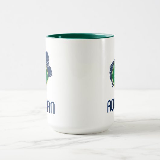 Justice League | Symbool voor penseel en halftoon  Mok (Midden)