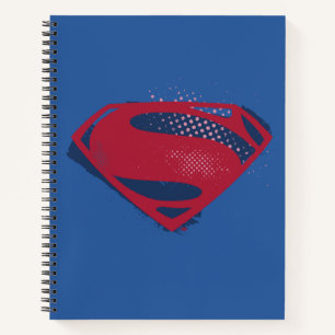 Justice League  Symbool voor penseel en halftoon Notitieboek