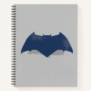 Justice League Symbool voor penseel en halftoon Notitieboek
