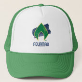 Justice League | Symbool voor penseel en halftoon  Trucker Pet (Voorkant)