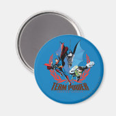 Justice League Team Power Magneet (Voorkant / Achterkant)
