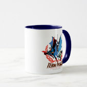 Justice League Team Power Mok (Voorkant rechts)