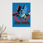 Justice League Team Power Poster (Keuken)