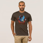 Justice League Team Power T-shirt (Voorkant volledig)