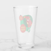 Justice League The Flash Holiday Bauble Glas (Achterkant)