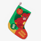 Justice League The Flash Holiday Bauble Kleine Kerstsok (Voorkant (Hangend))