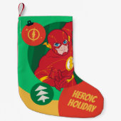 Justice League The Flash Holiday Bauble Kleine Kerstsok (Voorkant)