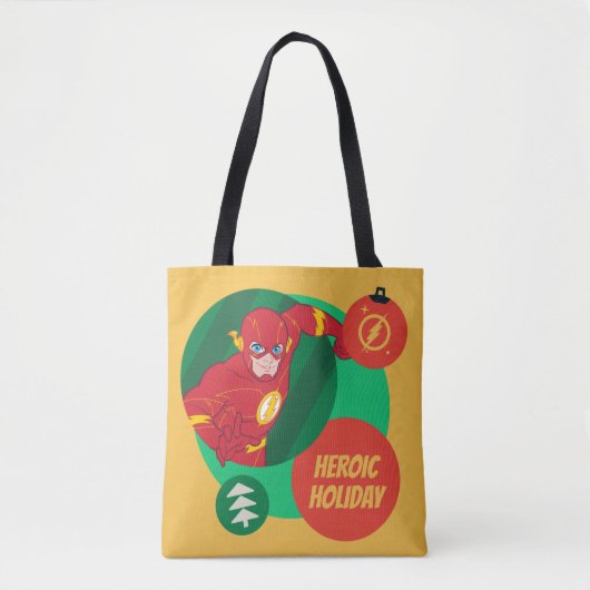 Justice League The Flash Holiday Bauble Tote Bag (Voorkant)