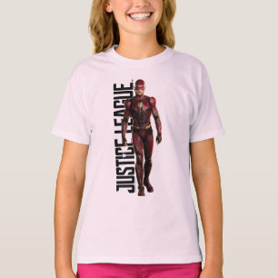 Justice League The Flash op het slagveld T-shirt