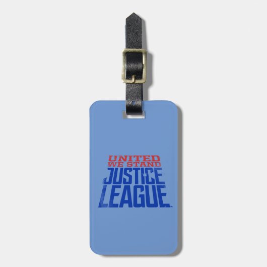Justice League | Verenigde Wij staan voor grafisch Bagagelabel (Voorkant verticaal)