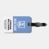 Justice League | Verenigde Wij staan voor grafisch Bagagelabel (Achterkant horizontaal)