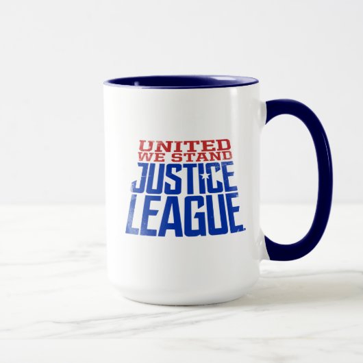 Justice League | Verenigde Wij staan voor grafisch Mok (Rechts)