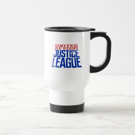 Justice League | Verenigde Wij staan voor grafisch Reisbeker (Rechts)