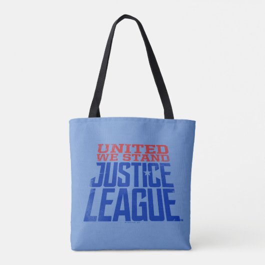 Justice League | Verenigde Wij staan voor grafisch Tote Bag (Achterkant)