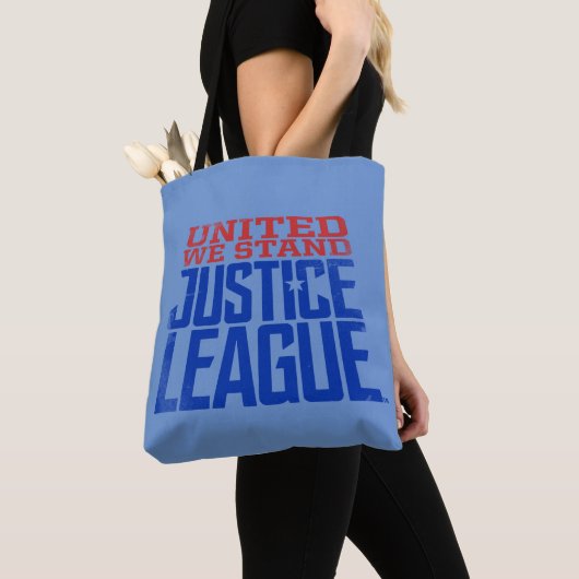 Justice League | Verenigde Wij staan voor grafisch Tote Bag (Dichtbij)