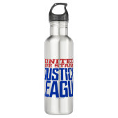 Justice League | Verenigde Wij staan voor grafisch Waterfles (Voorkant)