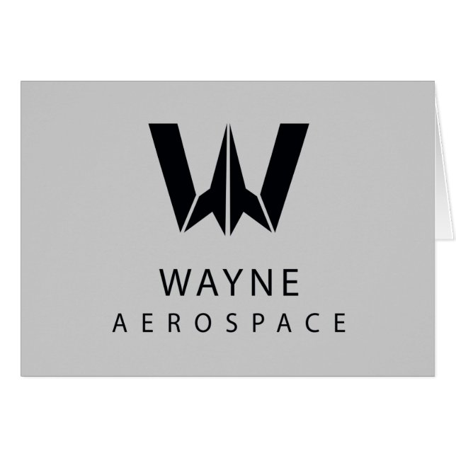 Justice League | Wayne Aerospace Logo (Voorkant Horizontaal)