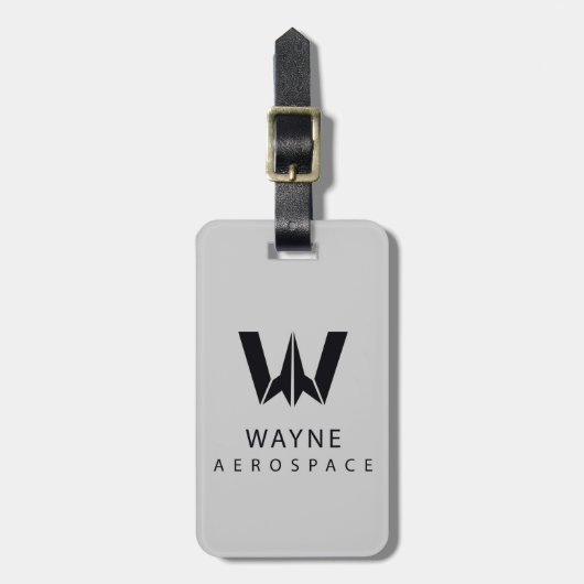 Justice League | Wayne Aerospace Logo Bagagelabel (Voorkant verticaal)