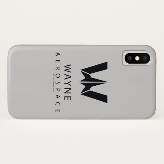 Justice League | Wayne Aerospace Logo Case-Mate iPhone Case (Achterkant (horizontaal))