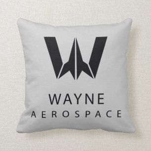 Justice League   Wayne Aerospace Logo Kussen