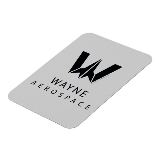 Justice League | Wayne Aerospace Logo Magneet (Linkerzijde)