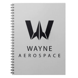 Justice League   Wayne Aerospace Logo Notitieboek
