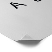 Justice League | Wayne Aerospace Logo Poster (Hoek)