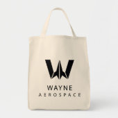 Justice League | Wayne Aerospace Logo Tote Bag (Voorkant)