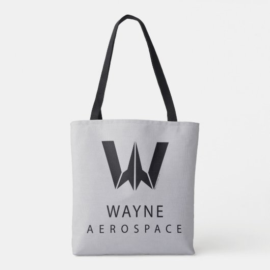 Justice League | Wayne Aerospace Logo Tote Bag (Achterkant)