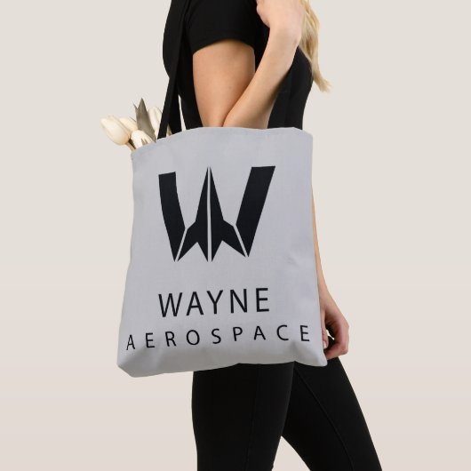 Justice League | Wayne Aerospace Logo Tote Bag (Dichtbij)