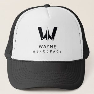 Justice League Wayne Aerospace Logo Trucker Pet