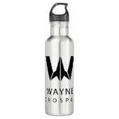 Justice League | Wayne Aerospace Logo Waterfles (Voorkant)