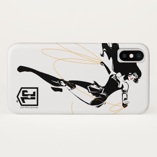 Justice League | Wonder-vrouw met Pop-lak Case-Mate iPhone Case (Achterkant (horizontaal))