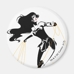 Justice League Wonder-vrouw met Pop-lak Magneet