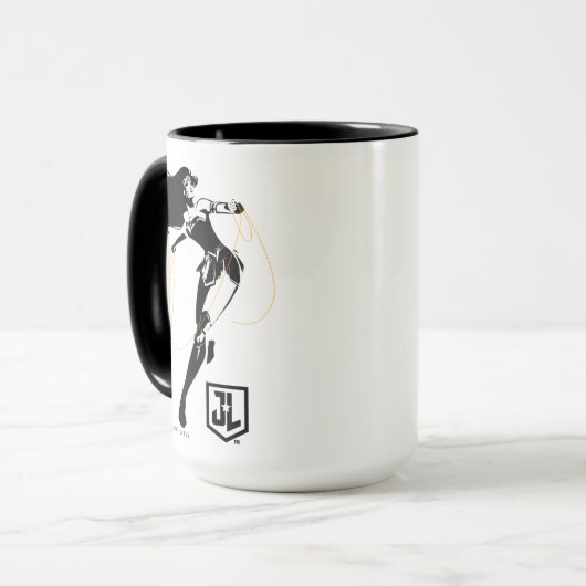 Justice League | Wonder-vrouw met Pop-lak Mok (Voorkant links)