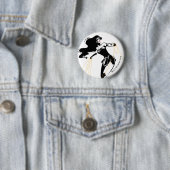 Justice League | Wonder-vrouw met Pop-lak Ronde Button 5,7 Cm (In situ)