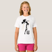 Justice League | Wonder-vrouw met Pop-lak T-shirt (Voorkant volledig)