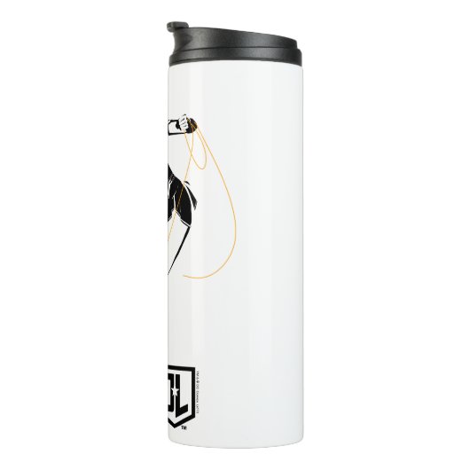 Justice League | Wonder-vrouw met Pop-lak Thermosbeker (Geroteerd rechts)