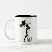 Justice League | Wonder-vrouw met Pop-lak Tweekleurige Koffiemok (Links)