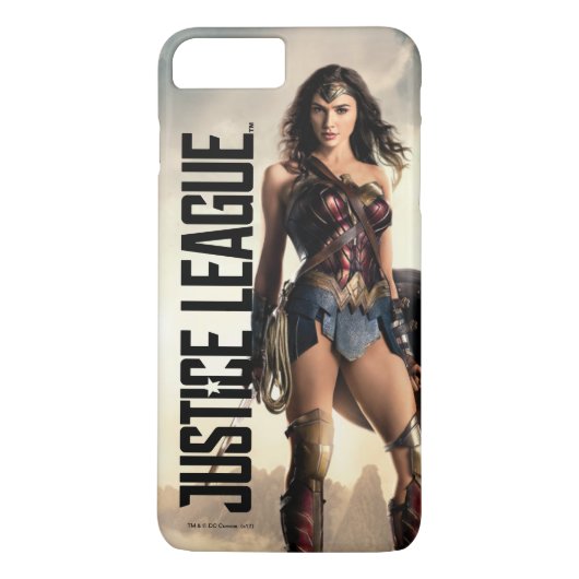 Justice League | Wonder-vrouw op slagveld Case-Mate iPhone Case (Achterkant)
