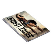 Justice League | Wonder-vrouw op slagveld Notitieboek (Rechterzijde)