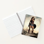 Justice League | Wonder-vrouw op slagveld Notitieboek (Binnen)