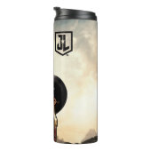 Justice League | Wonder-vrouw op slagveld Thermosbeker (Geroteerd rechts)