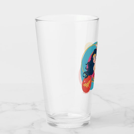 Justice League Wonder Woman Holiday Bauble Glas (Rechts)