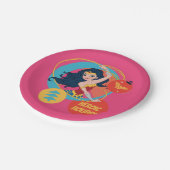 Justice League Wonder Woman Holiday Bauble Papieren Bordje (Gekanteld)