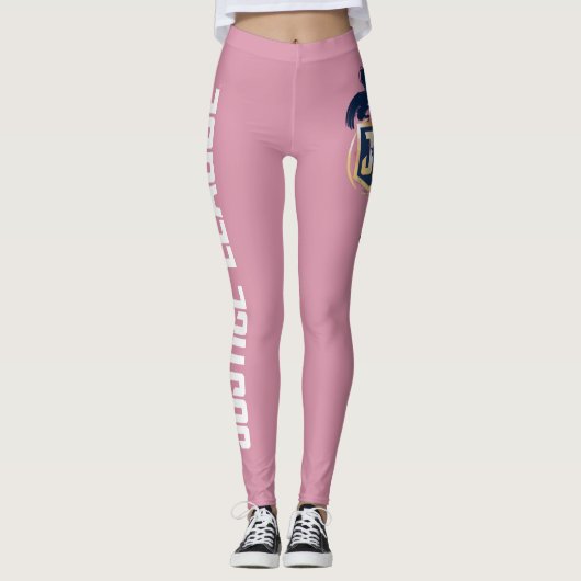 Justice League | Wonder Woman & JL Icon Pop Art Leggings (Voorkant)