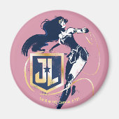 Justice League | Wonder Woman & JL Icon Pop Art Magneet (Voorkant)