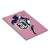 Justice League | Wonder Woman & JL Icon Pop Art Notitieboek (Rechterzijde)
