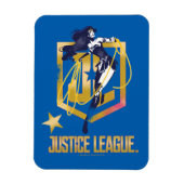 Justice League | Wonder Woman JL Logo Art Magneet (Verticaal)