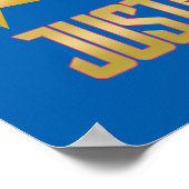 Justice League | Wonder Woman JL Logo Art Poster (Hoek)